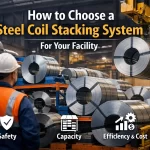 Choosing the right steel coil stacking system for safe and efficient industrial storage