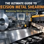 Precision rotary slitter knives and spacers for high-speed metal slitting lines.