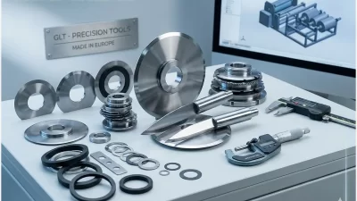 GLT European-standard slitter knives and precision tools with global engineering support for metal and paper industries.