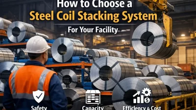 Choosing the right steel coil stacking system for safe and efficient industrial storage